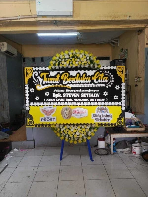 Papan Bunga di Pabuaran Cibinong